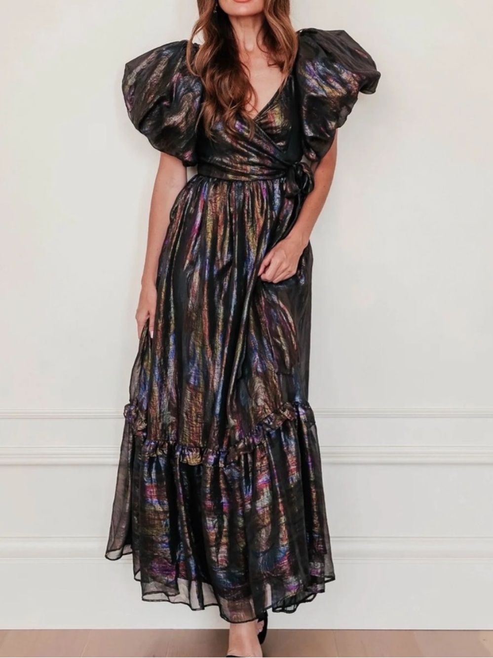 JessaKae Pixie Black Iridescent Dress